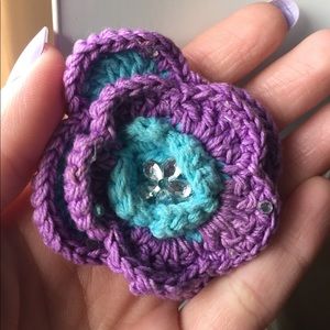 Handmade Floral Hair Clip/Brooch